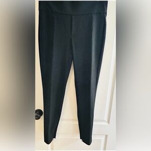ZARA  Black Cropped Women's Pull-on Pants - LRG